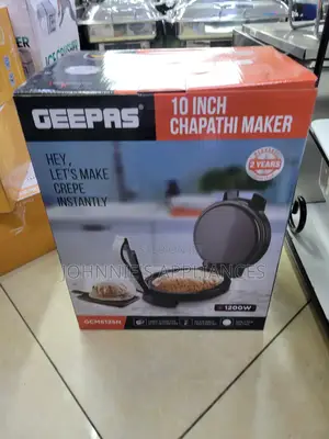 Geepas Electric 10inch Chapati Maker Machine