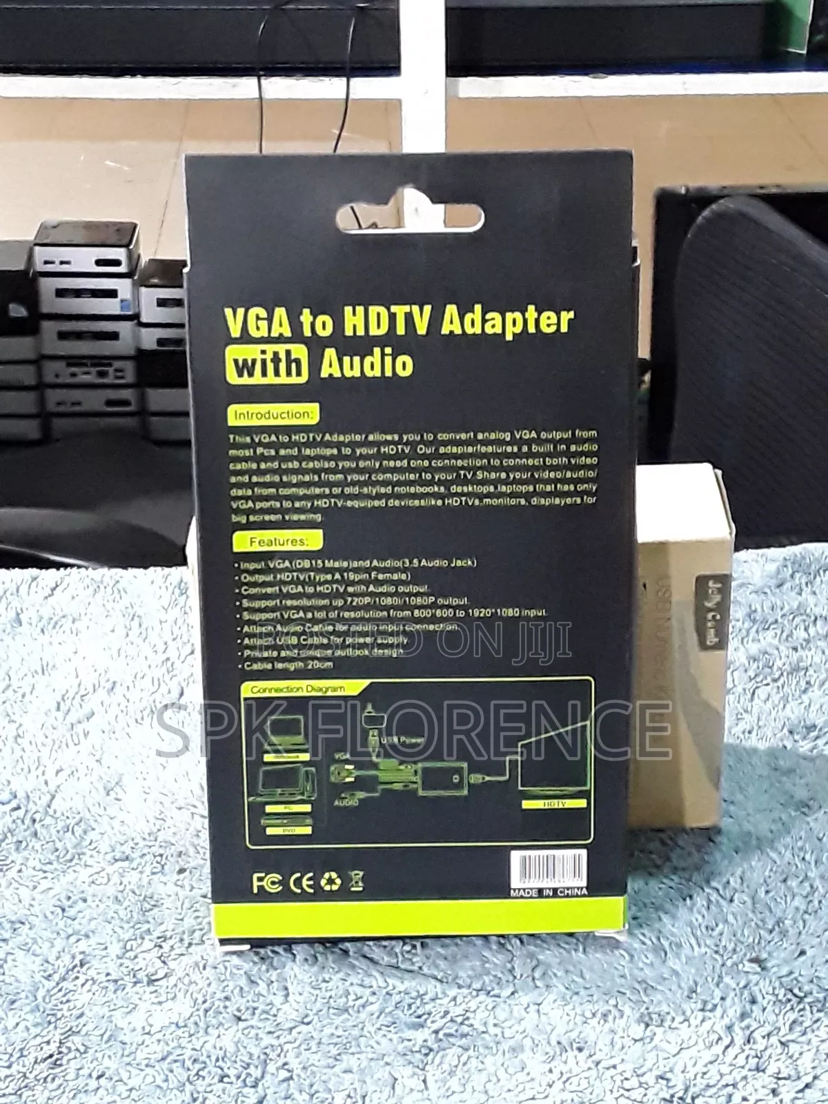 Vga to HDTV Adapter With Audio