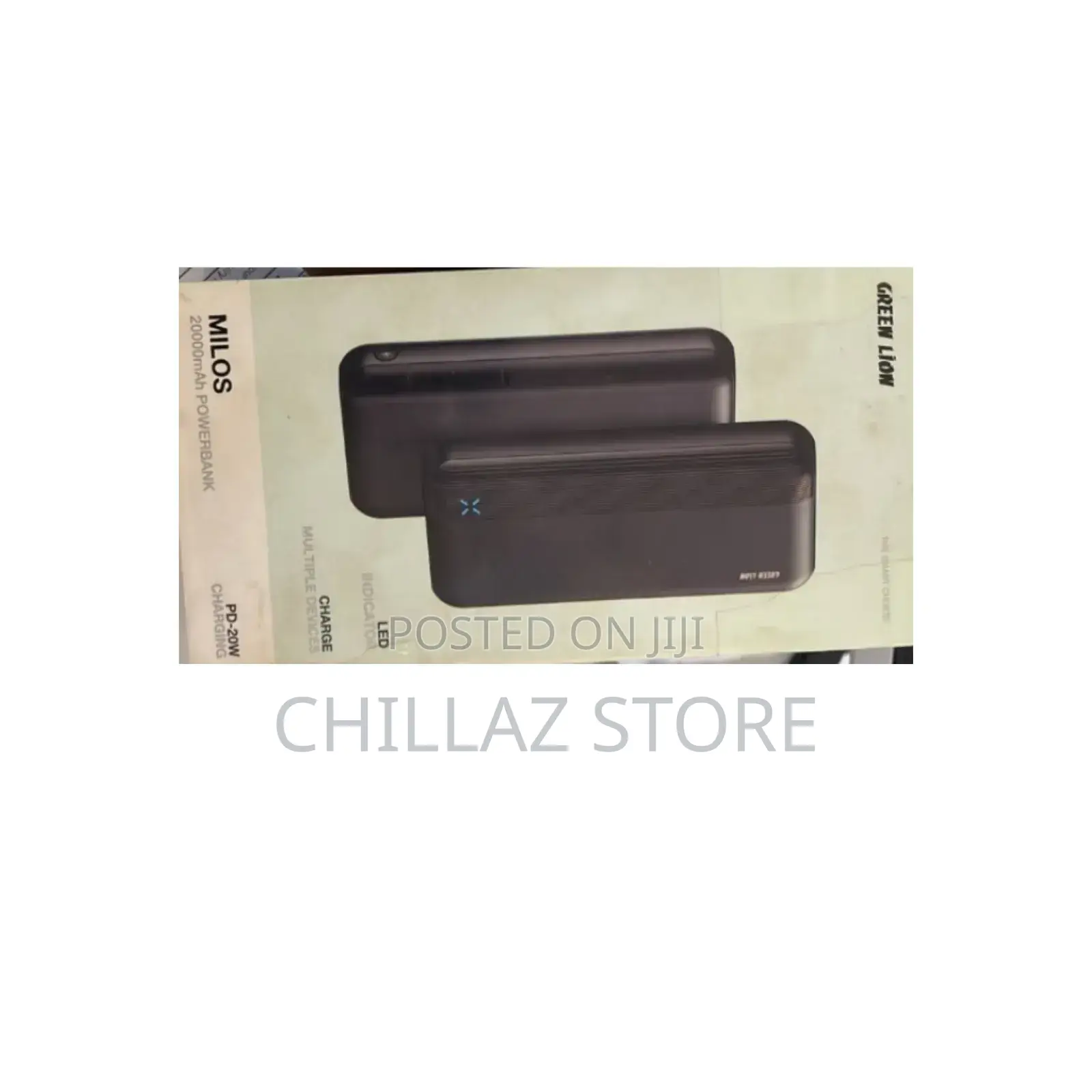 Green Lion Milos Power Bank.