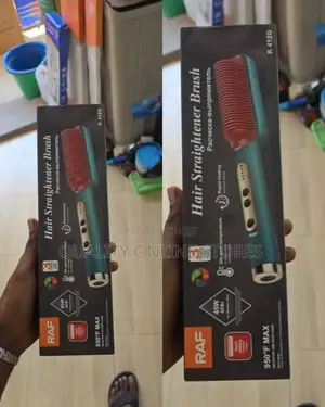 Electric Raf Hair Straightener Brush