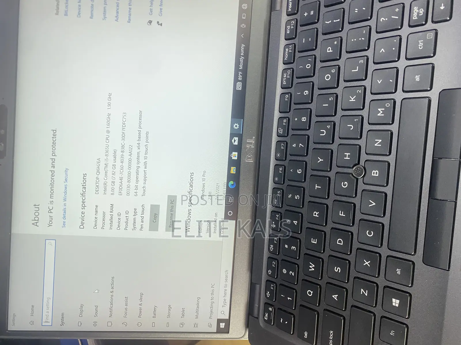Laptop Dell Latitude 7280 8GB Intel Core I5 SSD 256GB