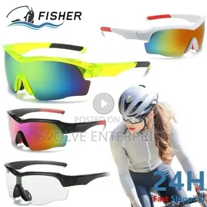 Photo - Sports Sunglasses Riding Polarized Sport Cycling Glasses