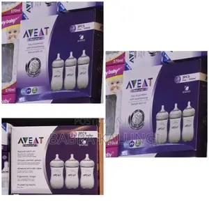 Photo - 3 PCS Aveat Anti Colic 260mls Feeding Bottles