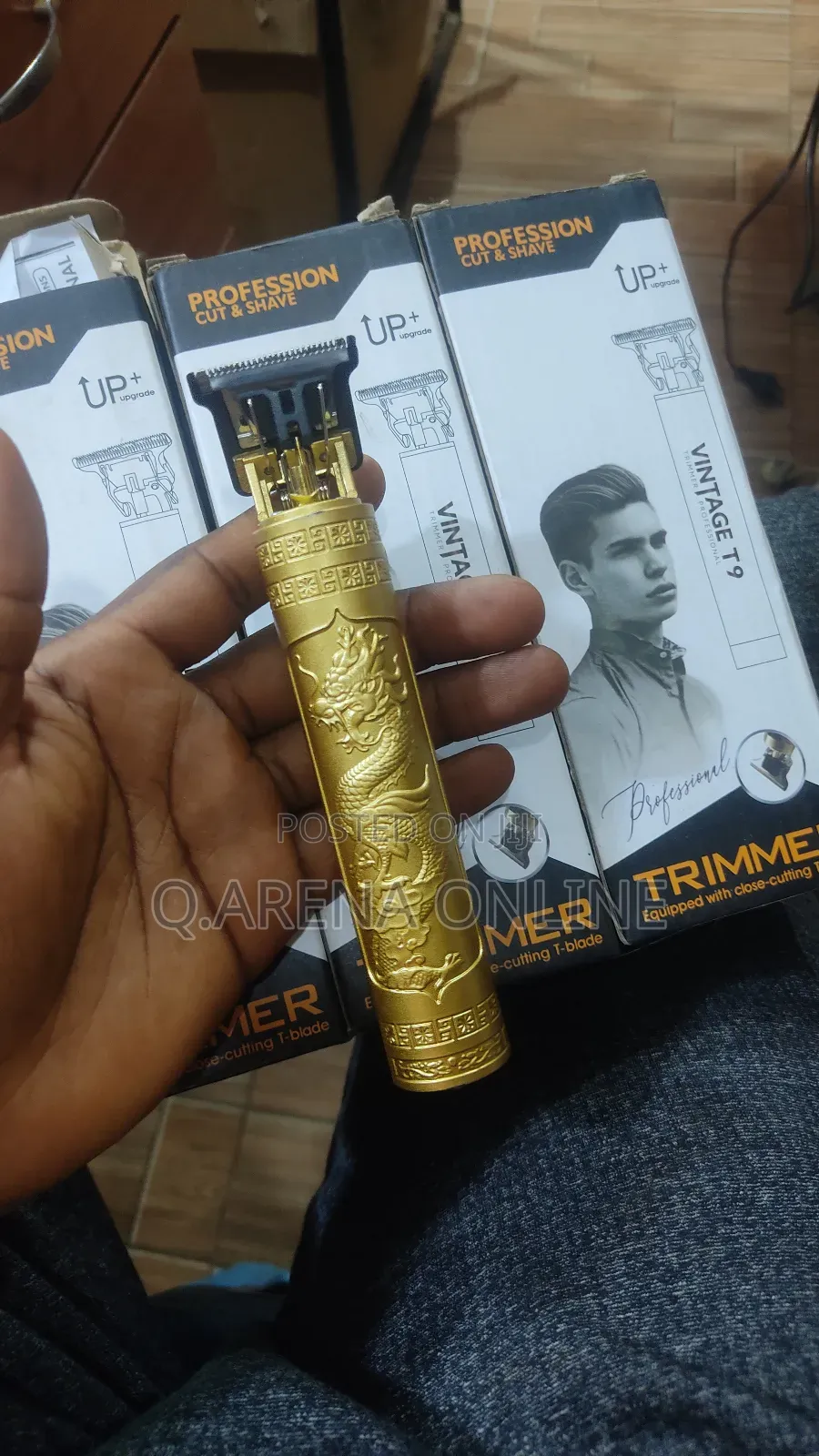 Rechargeable Vintage Hair Clippers T9 Trimmer