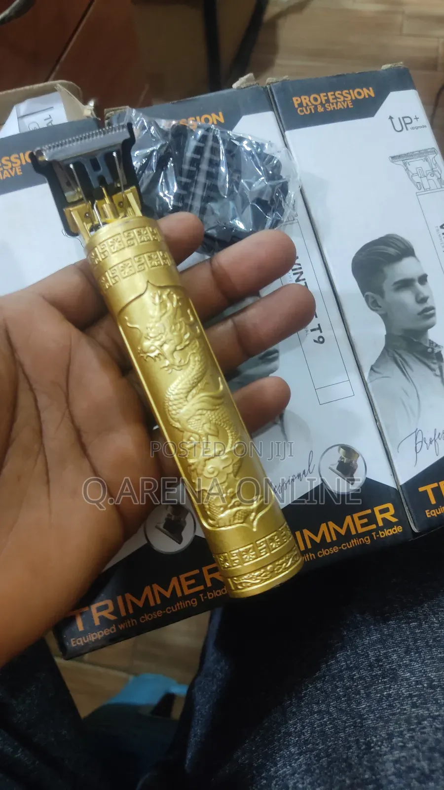 Rechargeable Vintage Hair Clippers T9 Trimmer