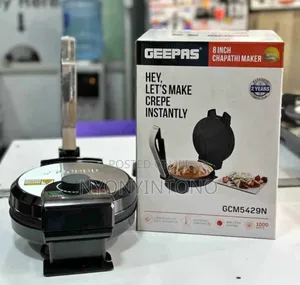 Geepas 8 Electric Chapati Maker