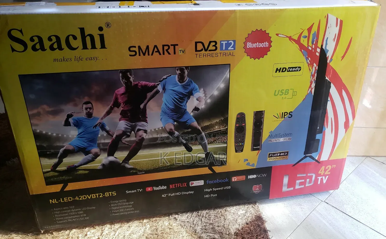 42 Inch Saachi Smart Television