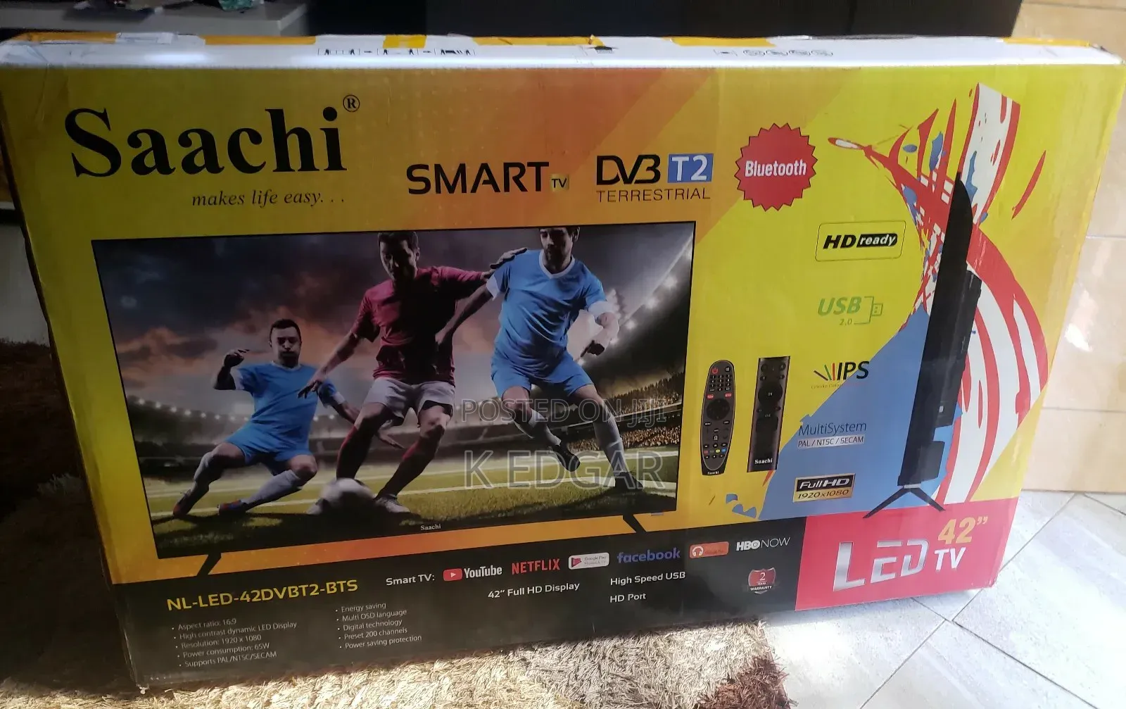 42 Inch Saachi Smart Television