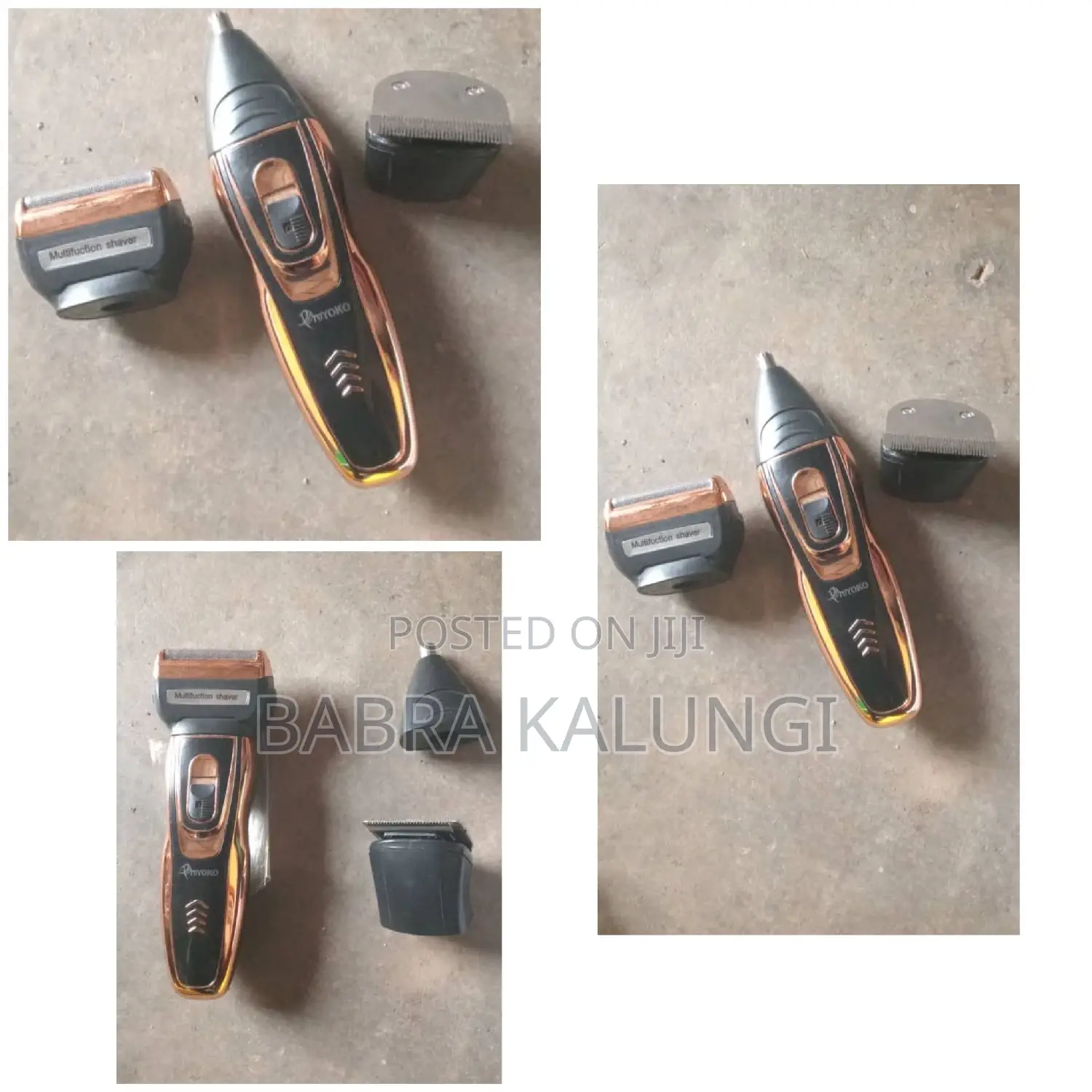 Pro-Yoko 3in1 Professional Hair Clipper/Shaver