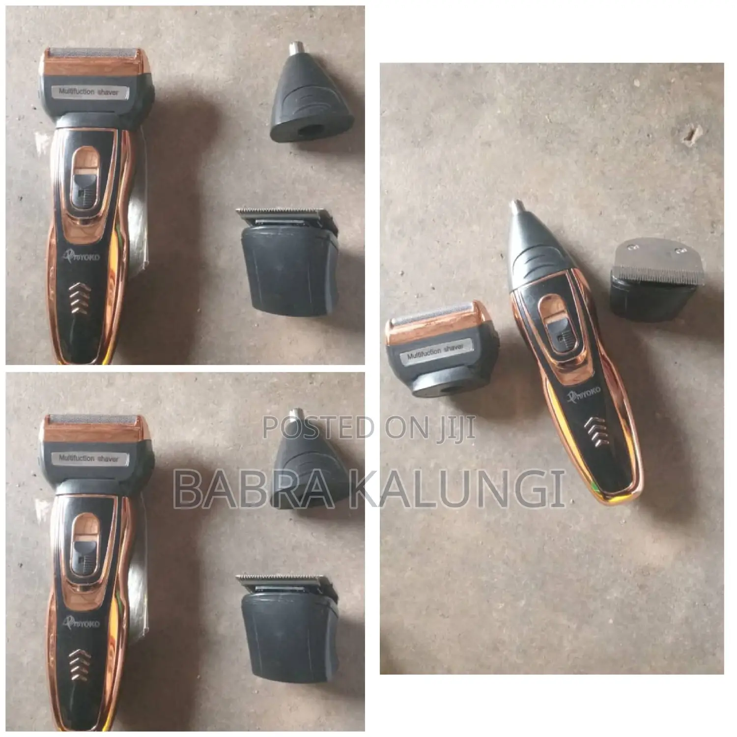 Pro-Yoko 3in1 Professional Hair Clipper/Shaver