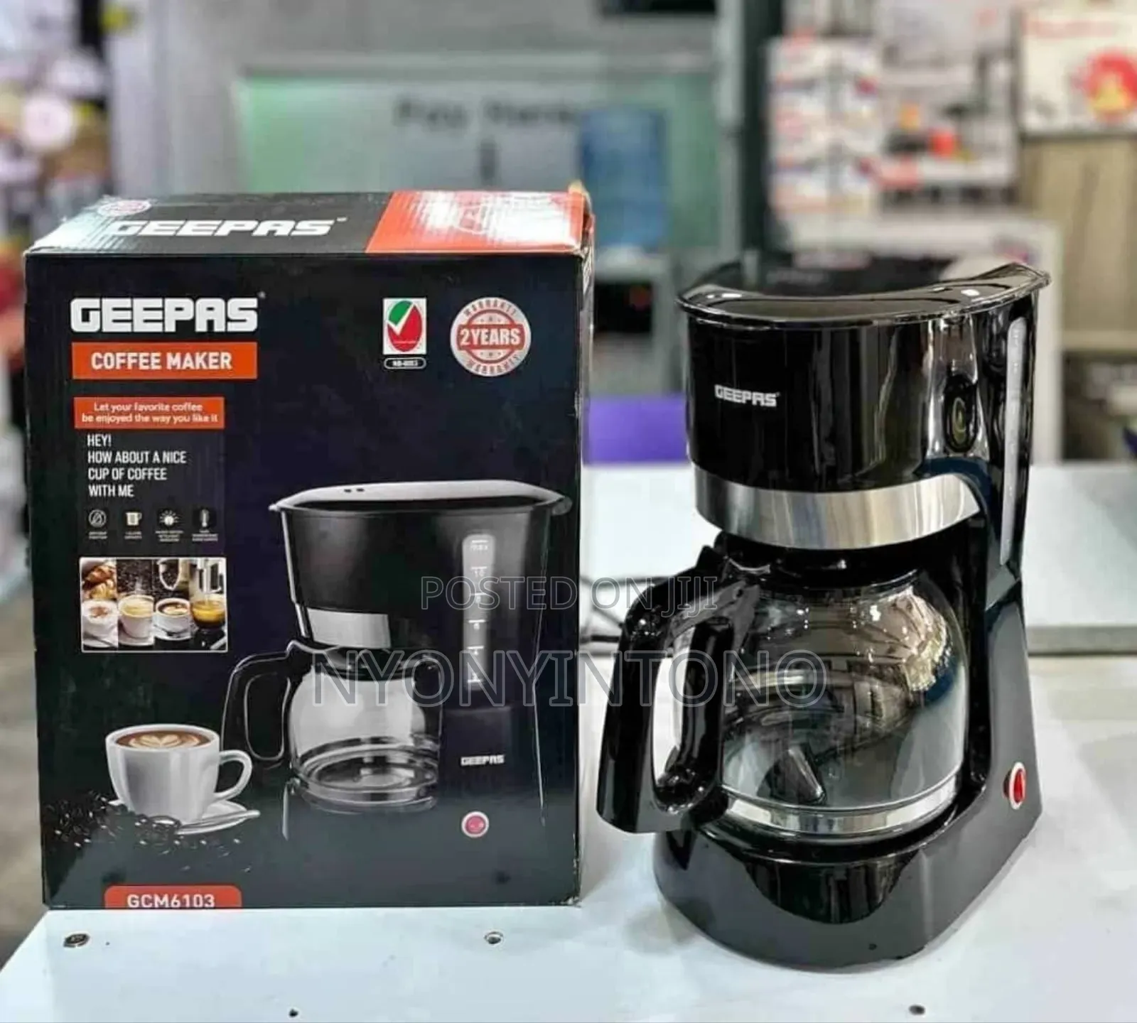 Geepas Automatic Coffee and Espresso