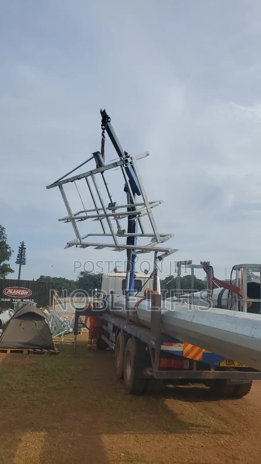 15t Crane/Selfloader for Hire