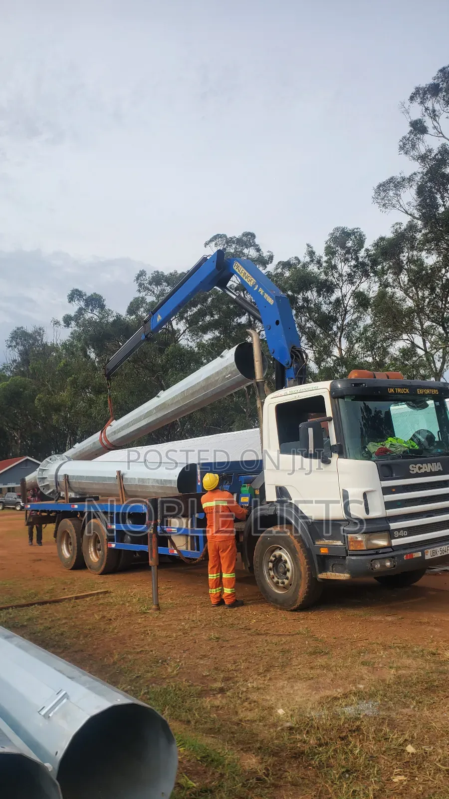 15t Crane/Selfloader for Hire