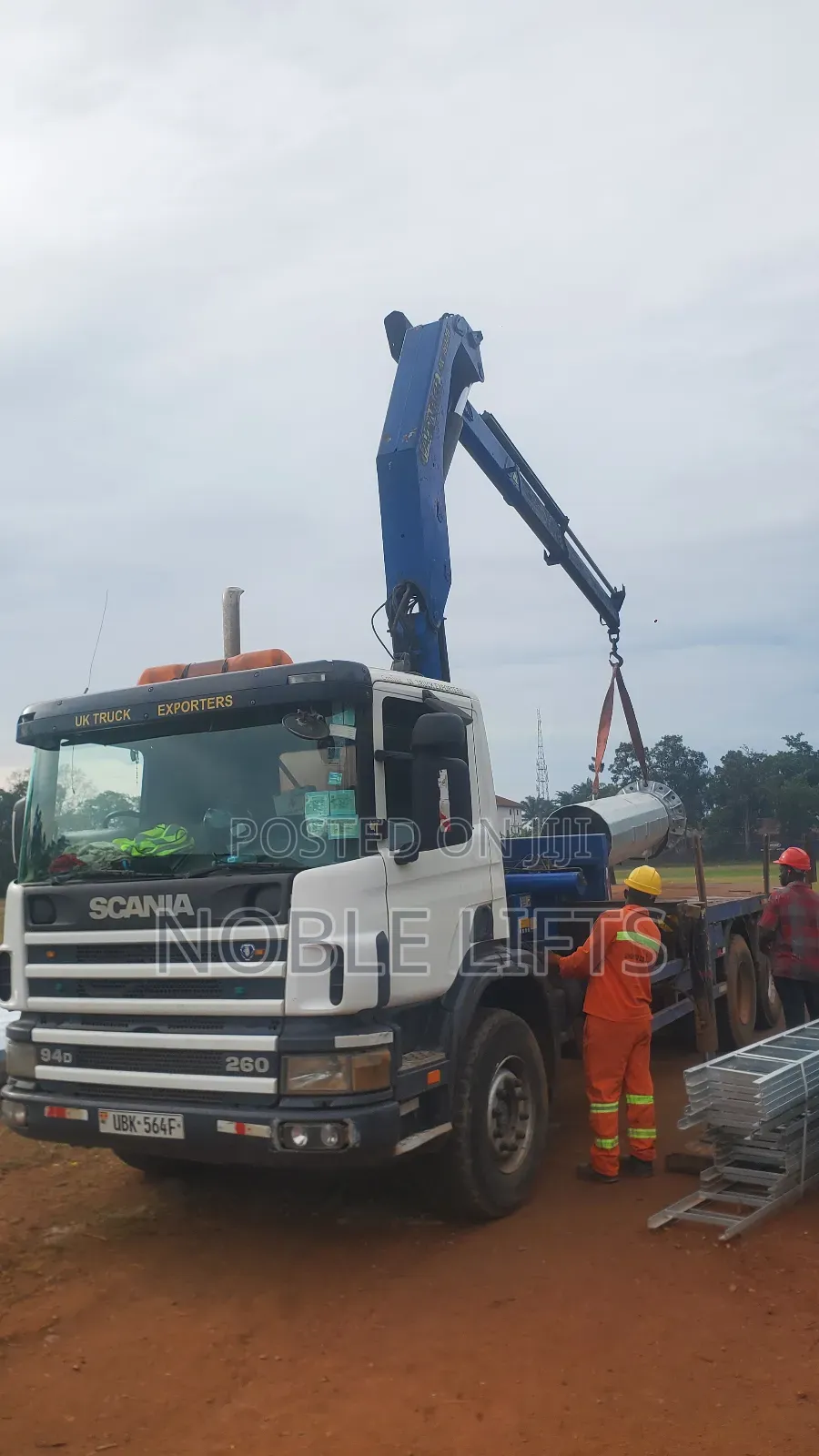 15t Crane/Selfloader for Hire