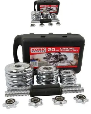 Photo - Foldable 20kg Dumbbell Set