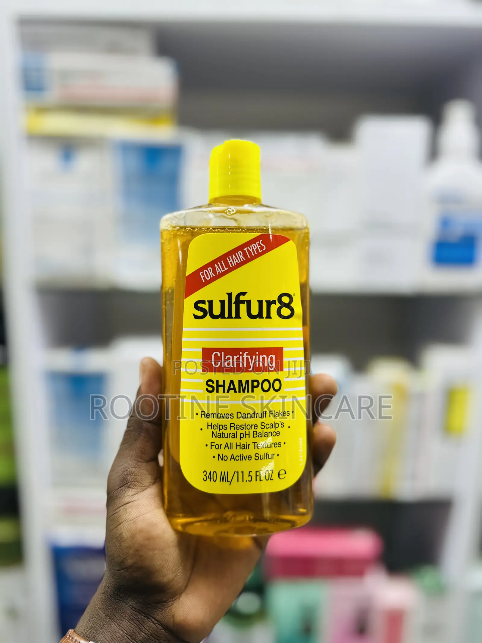 Sulfur 8 Anti Dandruff Clarifying Hair Shampoo 340mls