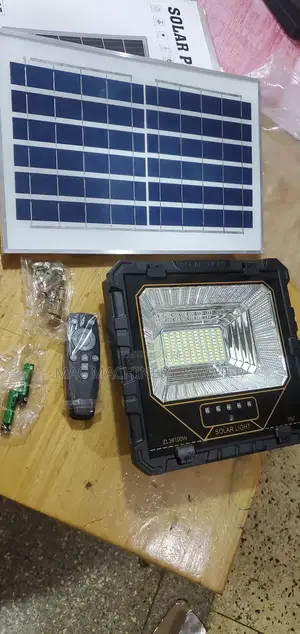 Solar Flood Lights Remote Control Darkness Sensor
