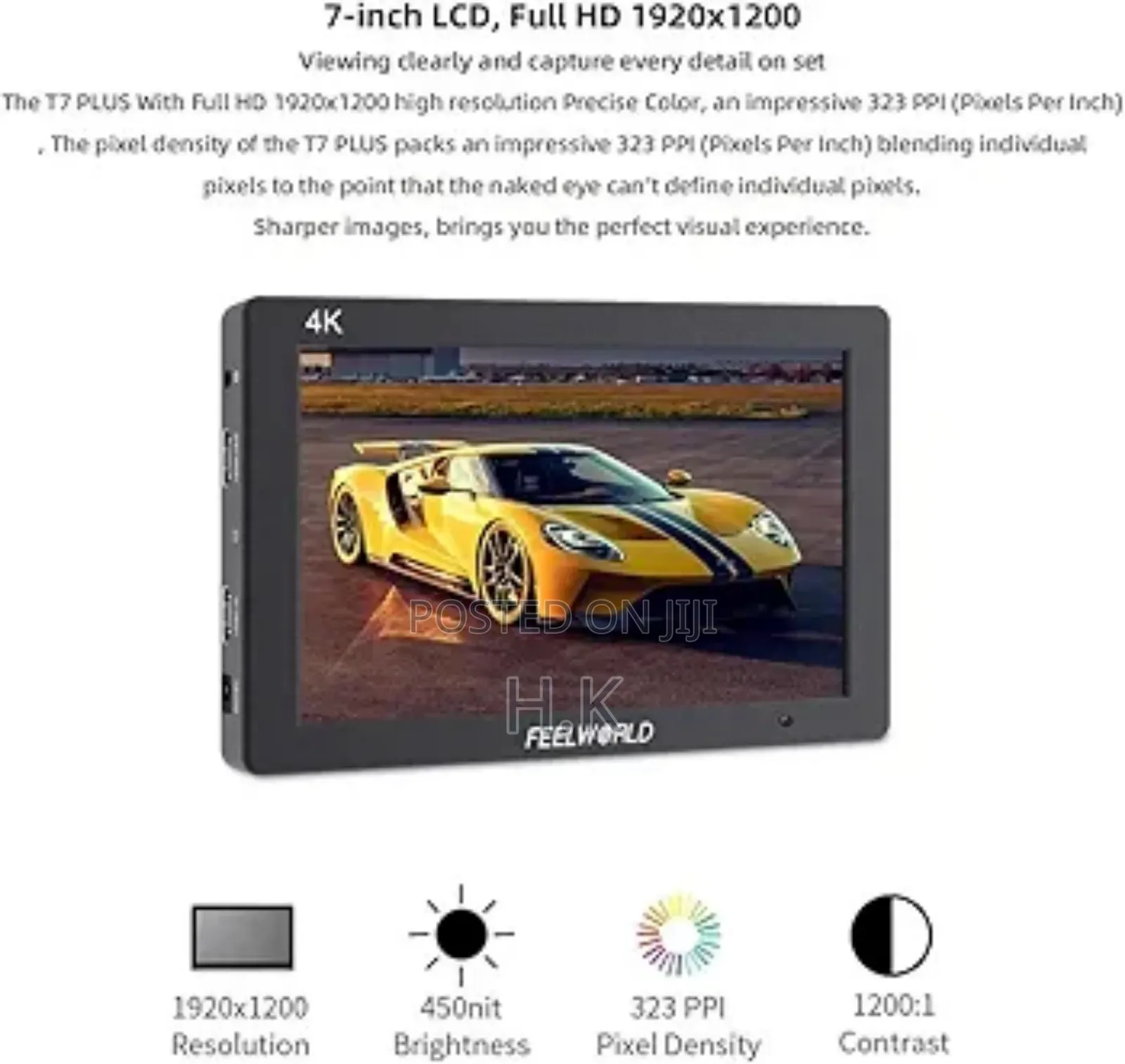 Feelworld T7 Plus 7" Hdmi Field Monitor