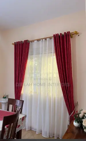 Maroon Curtain Per Set