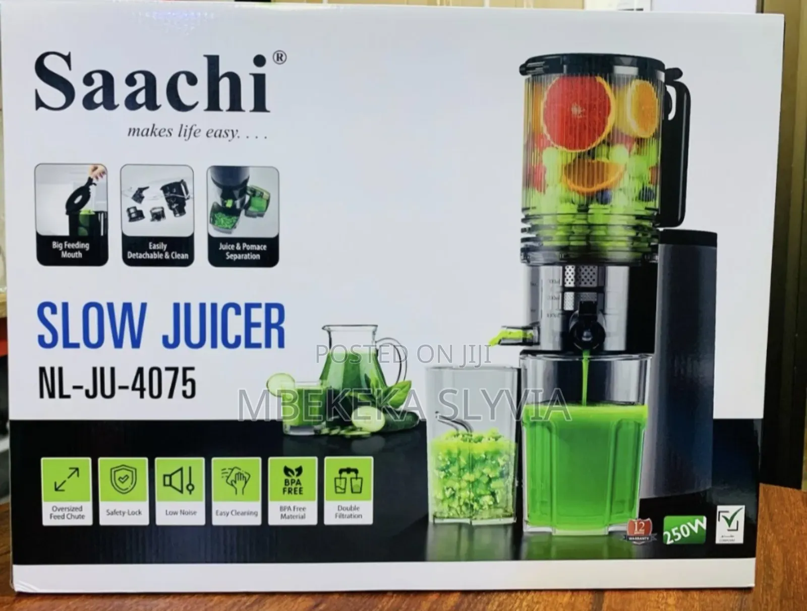 Slow Juicer Saachi Nl-Ju-4075 Makes Life Easy