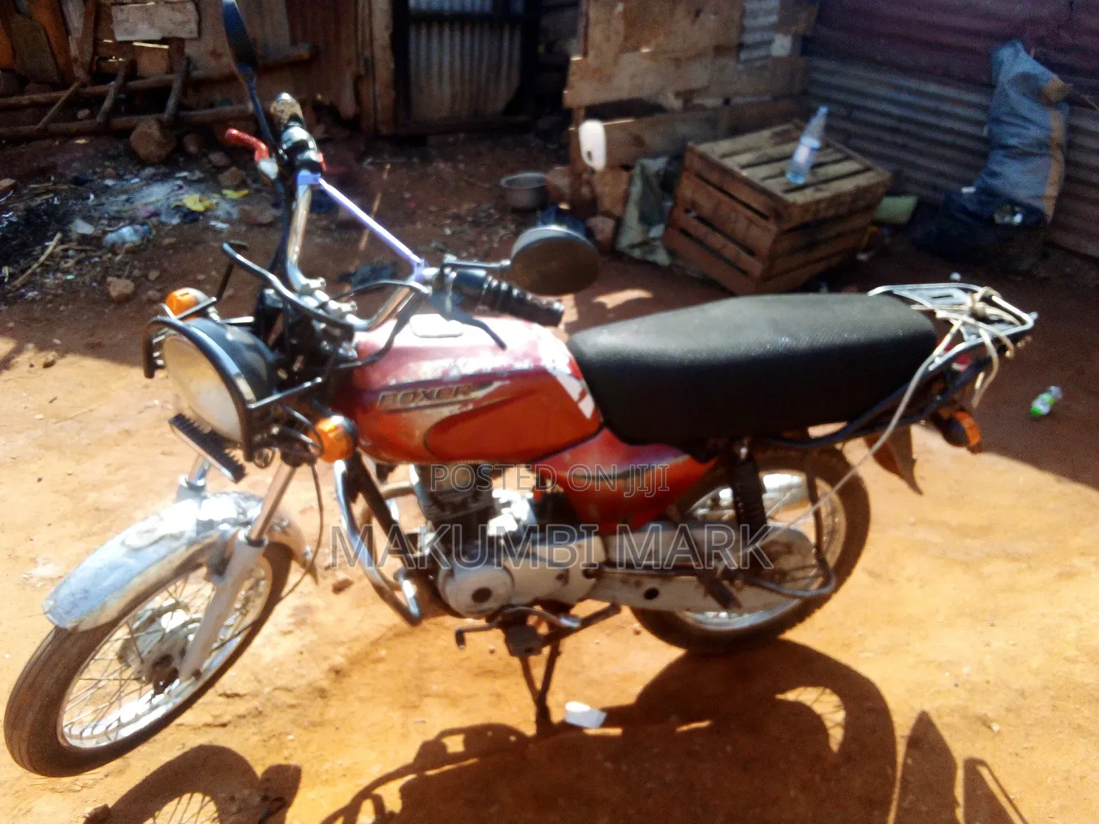 Bajaj Boxer 100 2016 Red