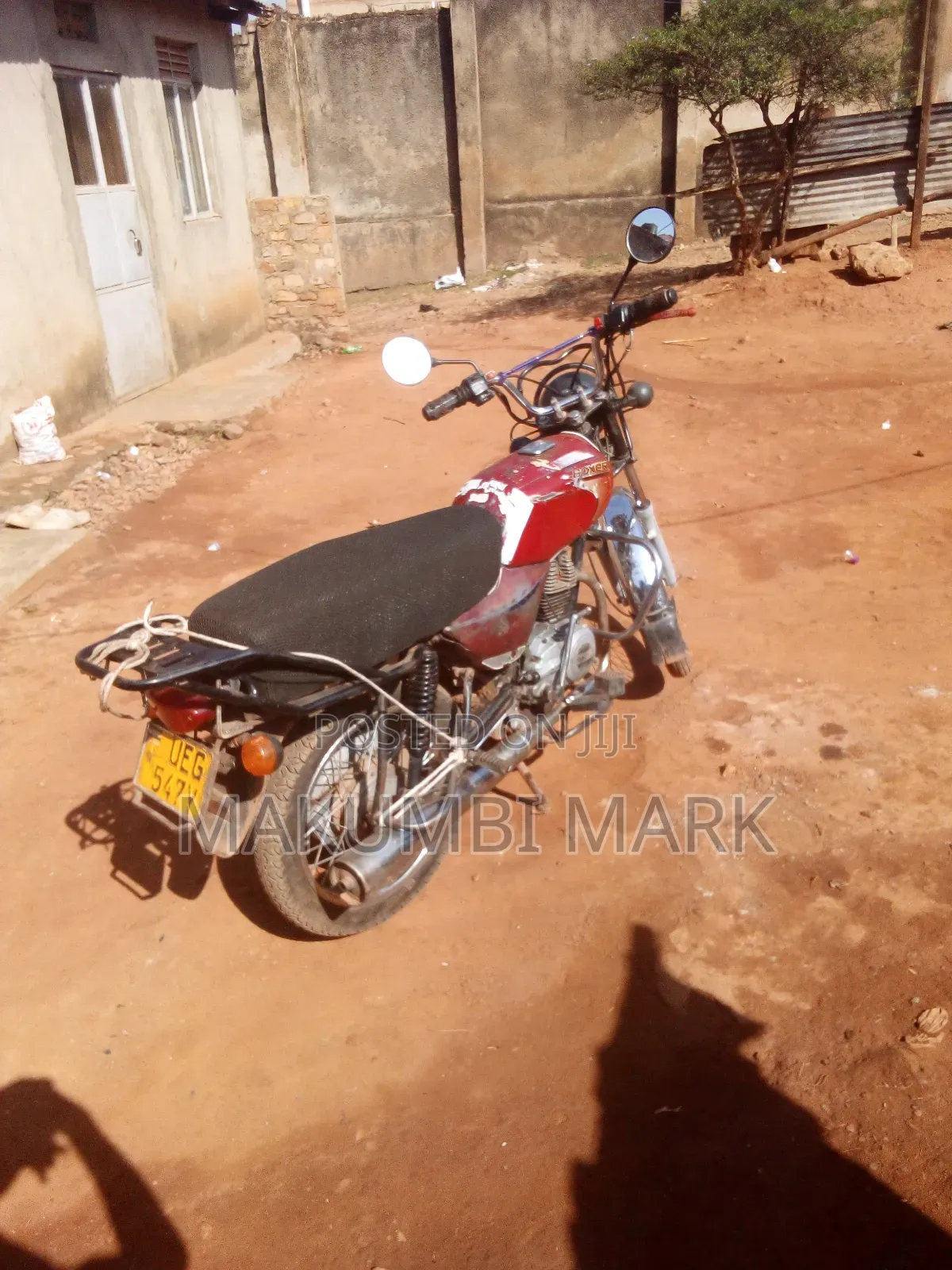 Bajaj Boxer 100 2016 Red