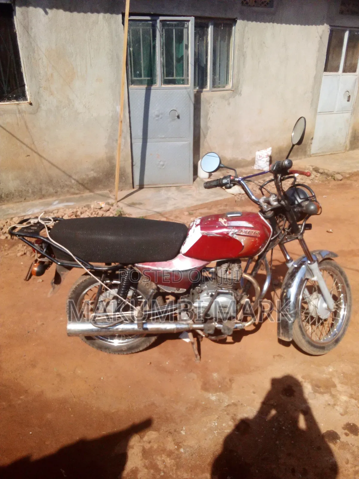 Bajaj Boxer 100 2016 Red