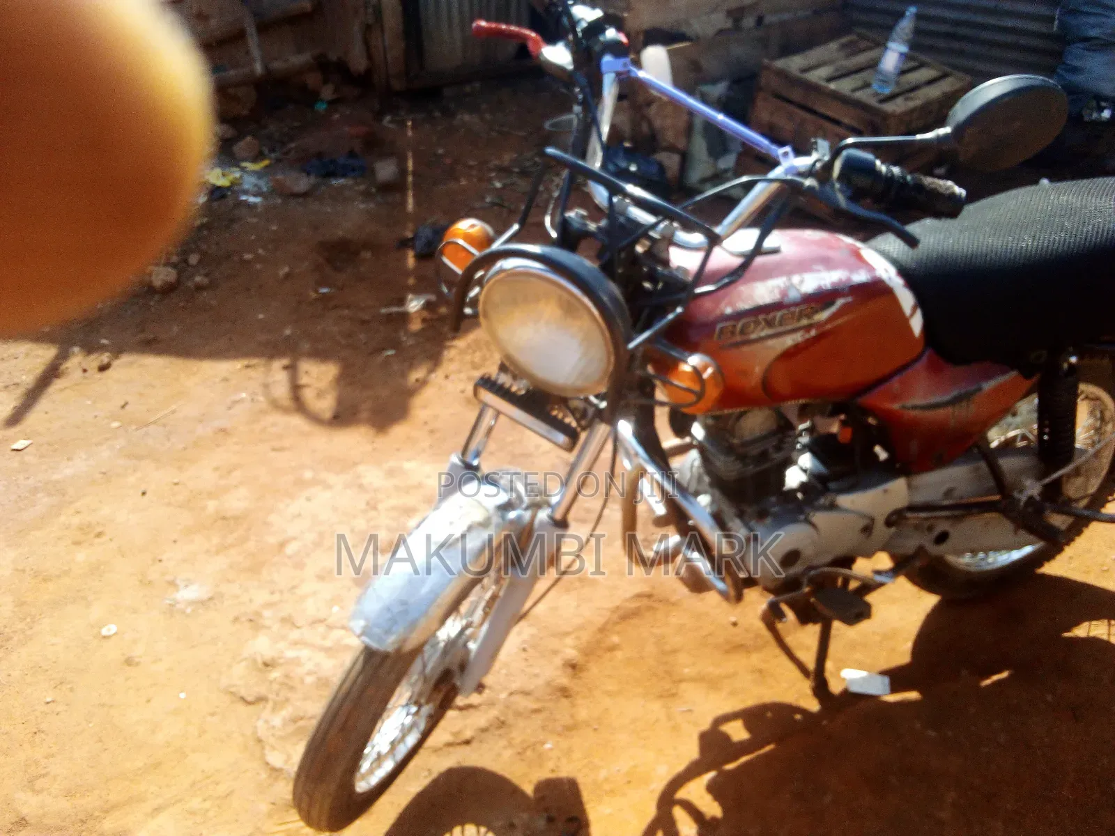 Bajaj Boxer 100 2016 Red