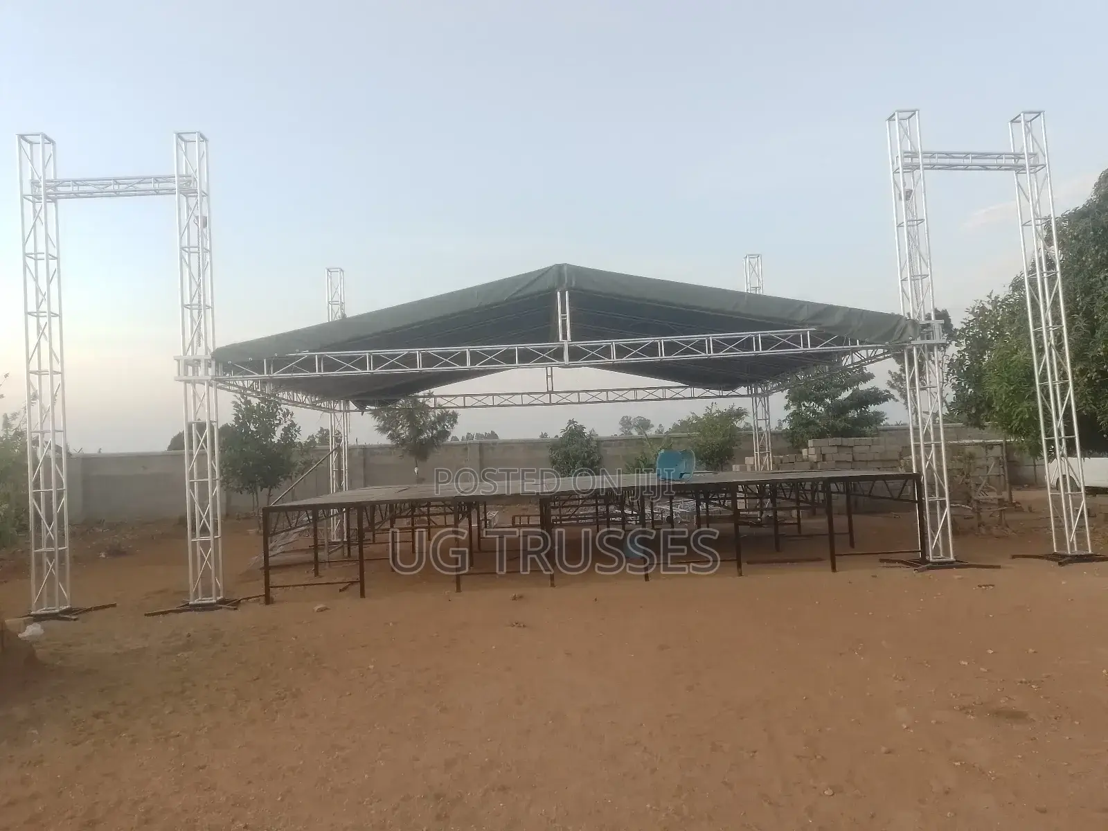 New 9m X 7m Large Complete Outdoor Stage