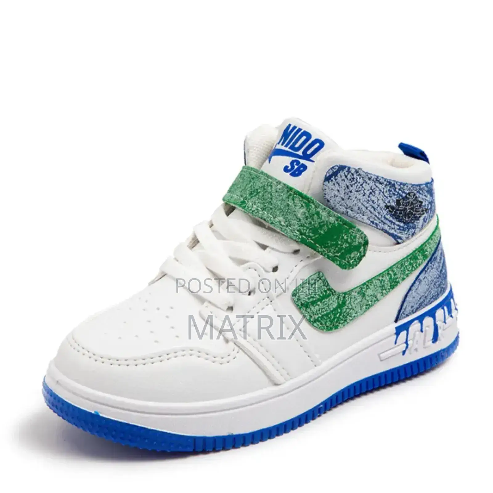 Boys and Girls Handsome Solid Soft-Soled Shoes