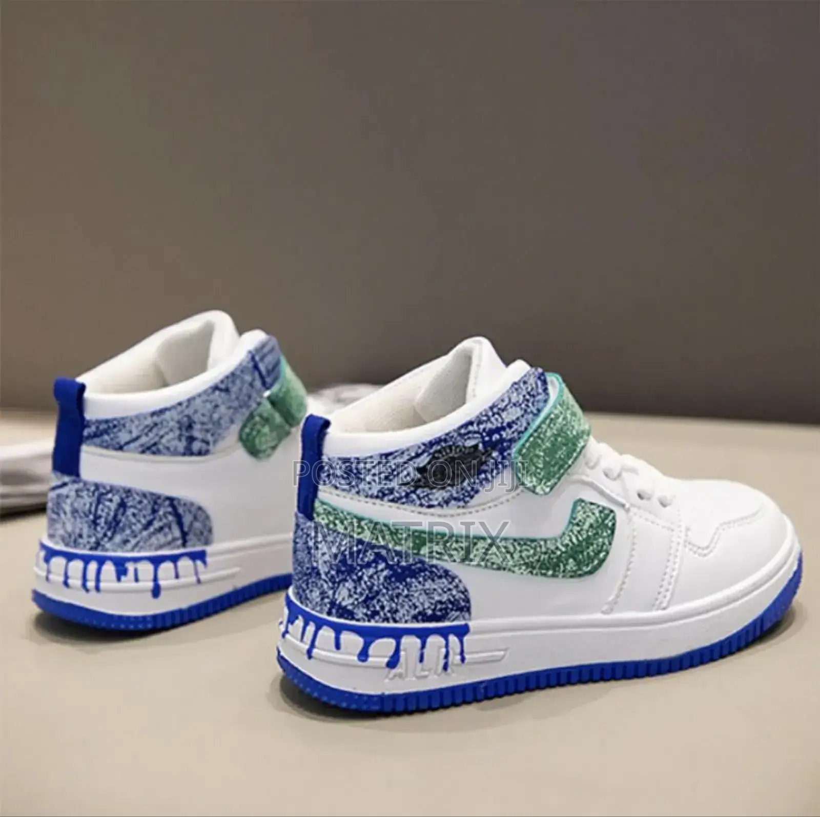 Boys and Girls Handsome Solid Soft-Soled Shoes