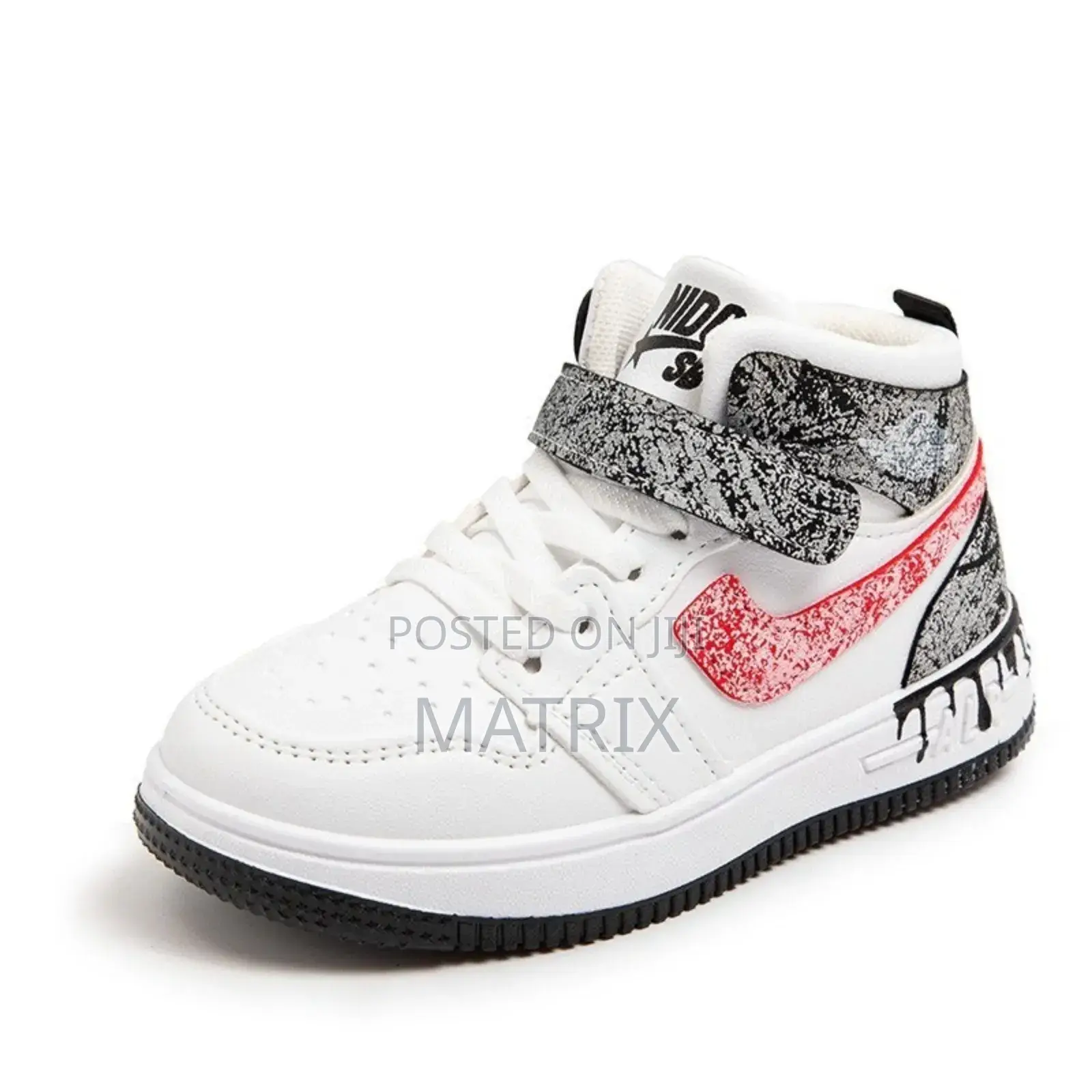 Boys and Girls Handsome Solid Soft-Soled Shoes