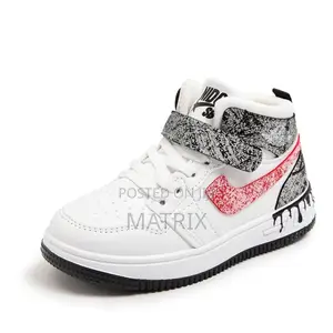 Boys and Girls Handsome Solid Soft-Soled Shoes