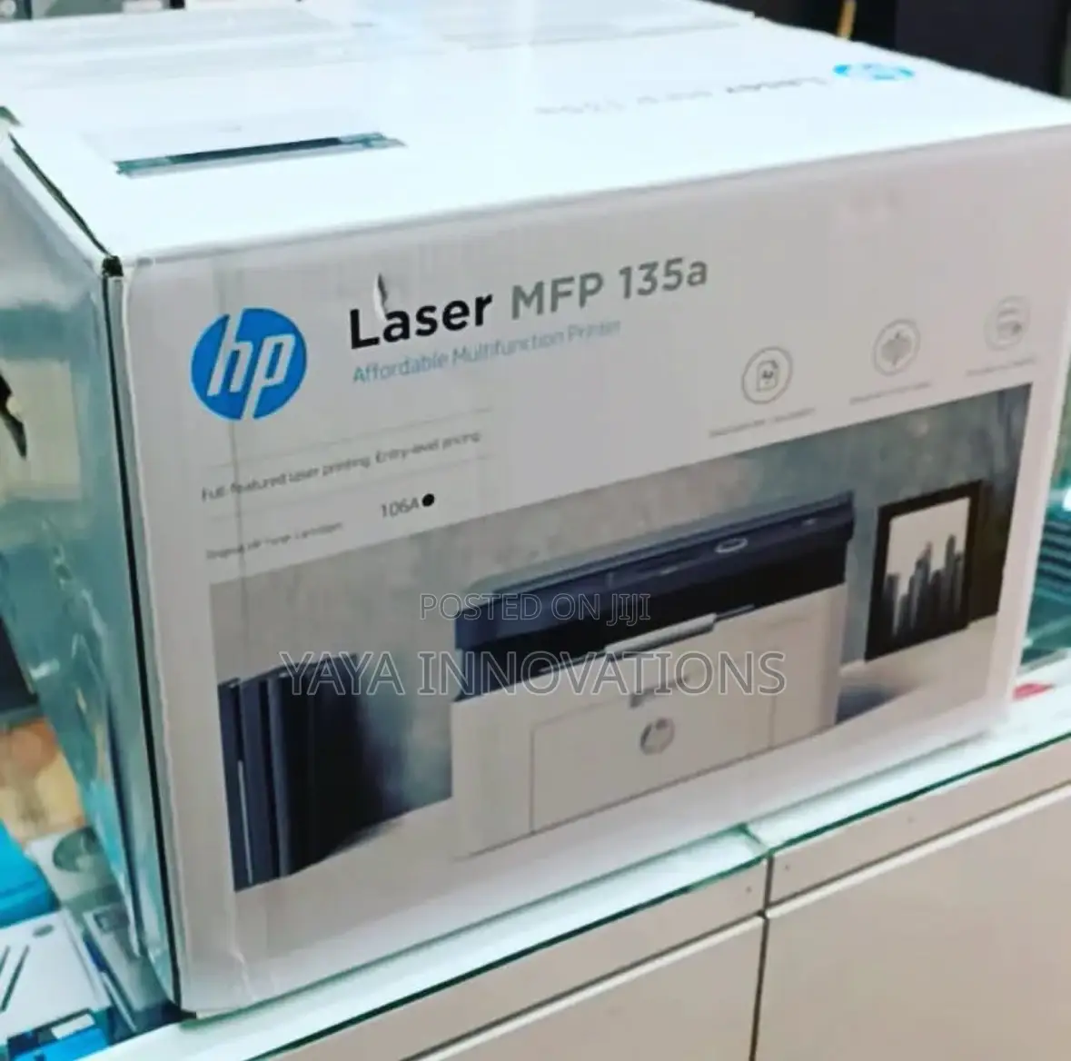 Latest Hp Laserjet Pro MFP M135a Printer Print Scan Copy.
