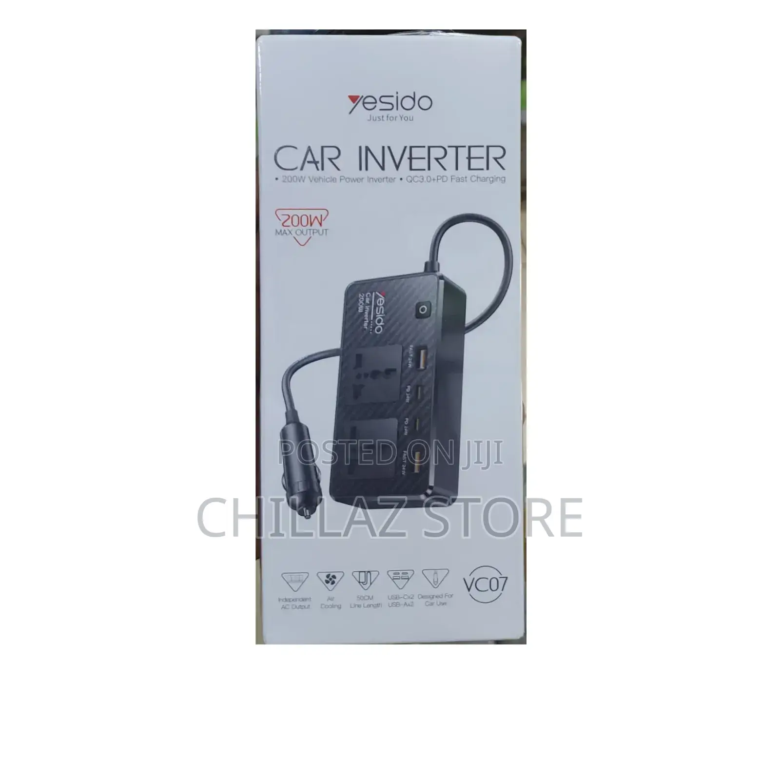 Yesido Car Inverter.
