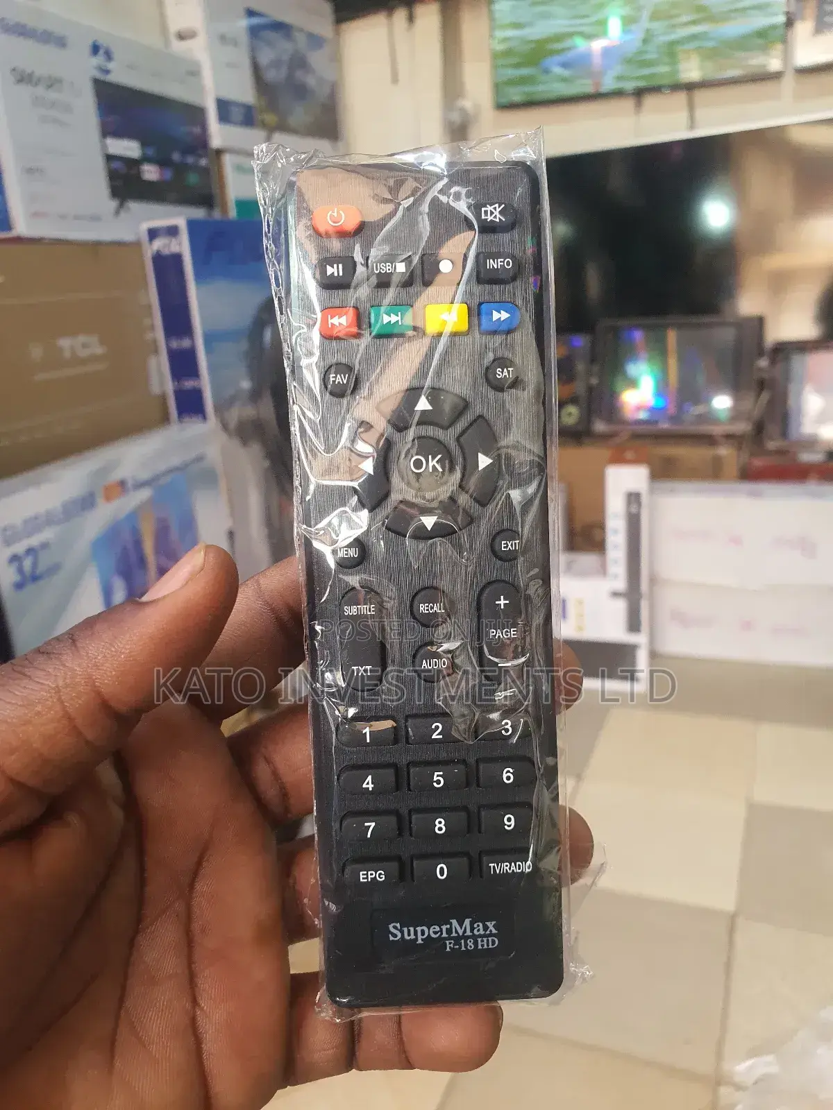 Digisat/Mediastar/Starstruck Remote