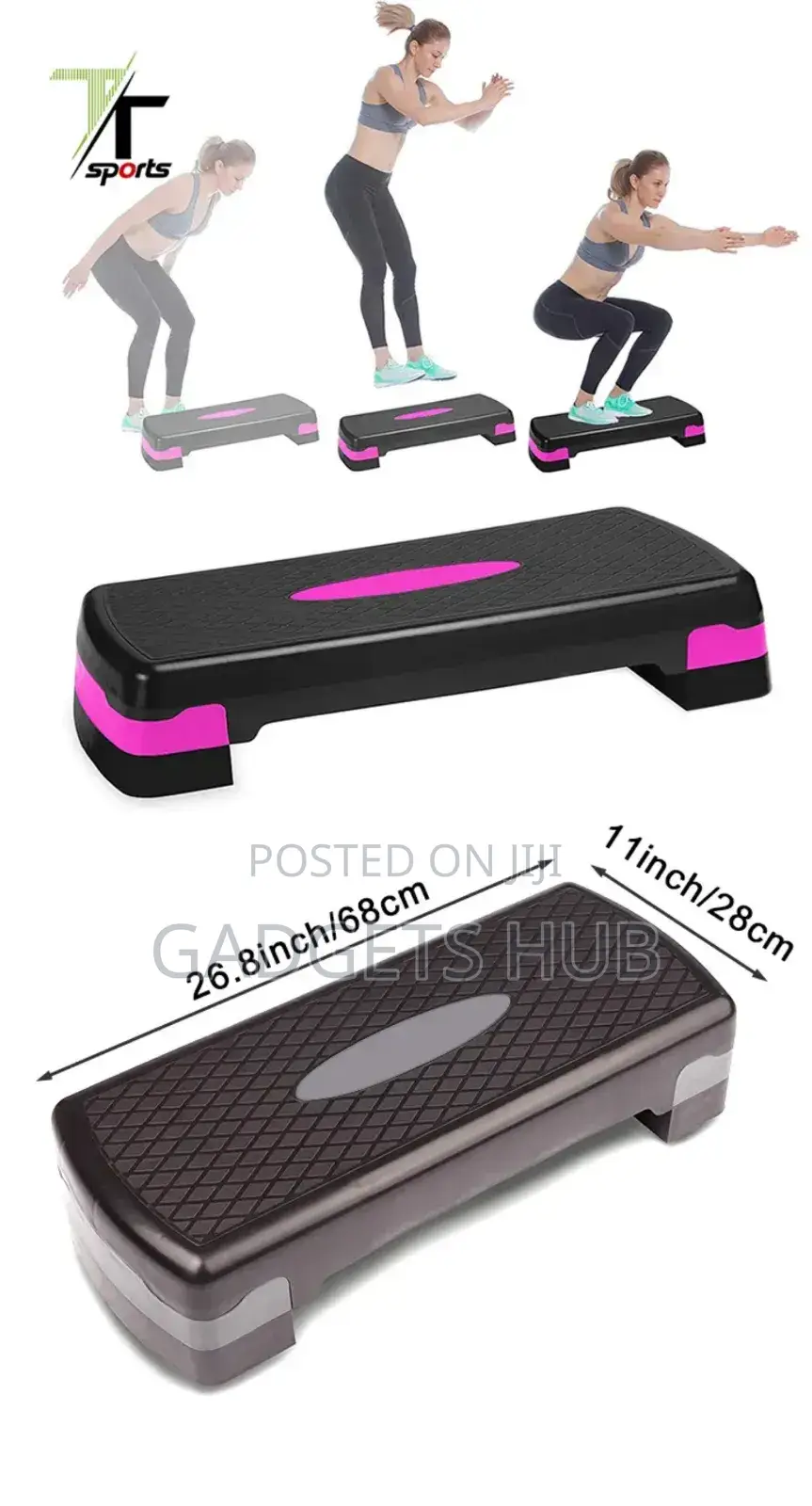 Fitness Aerobic Step/Aerobic Stepper/
Adjustable Exercise