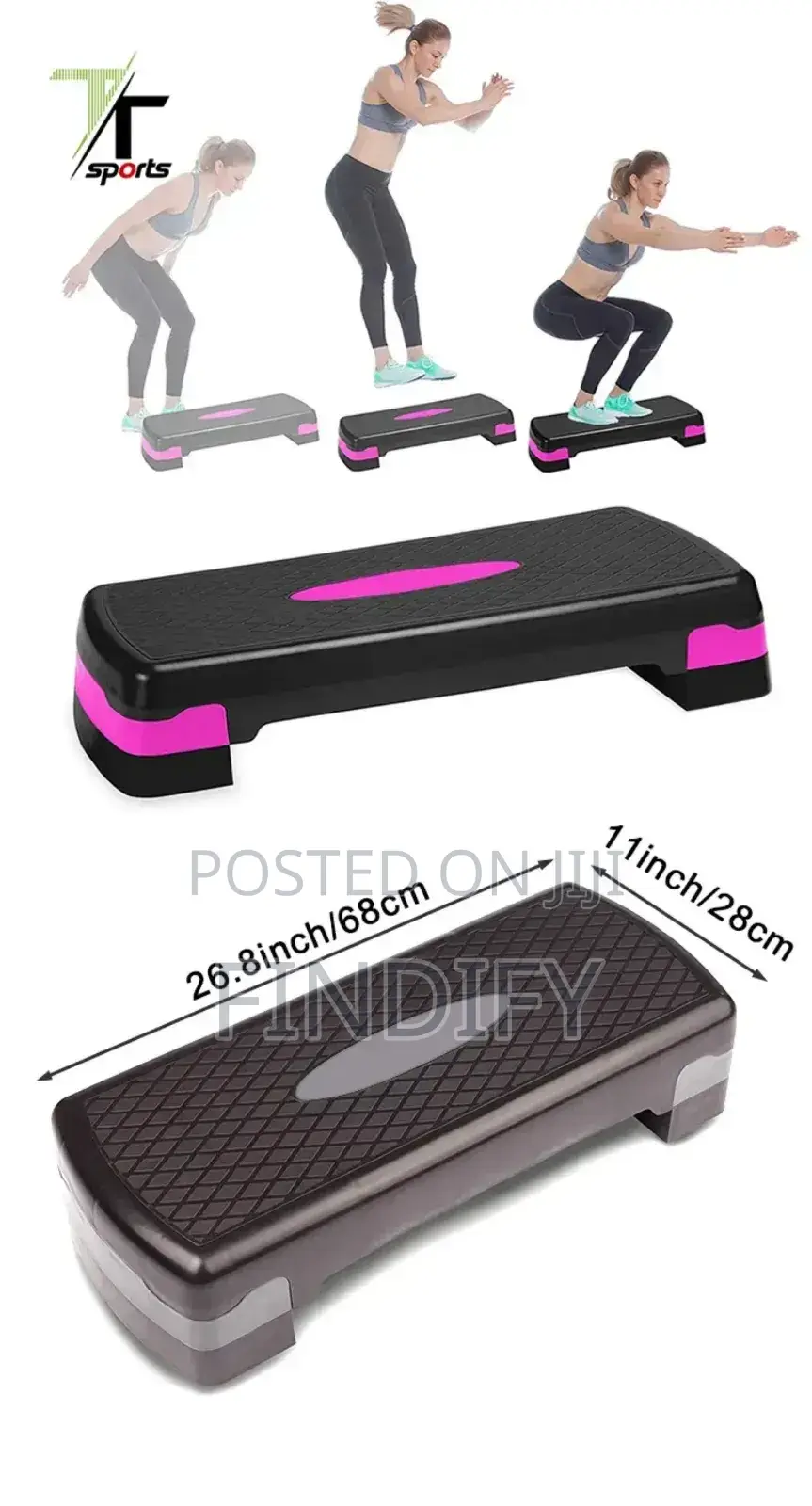 Fitness Aerobic Step/Aerobic Stepper/
Adjustable Exercise