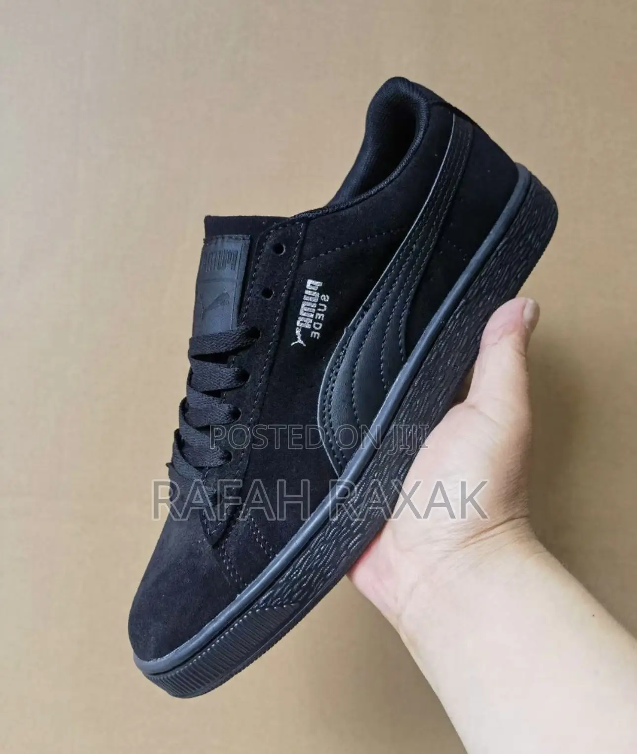 Original Triple Black Puma Suede Sneakers