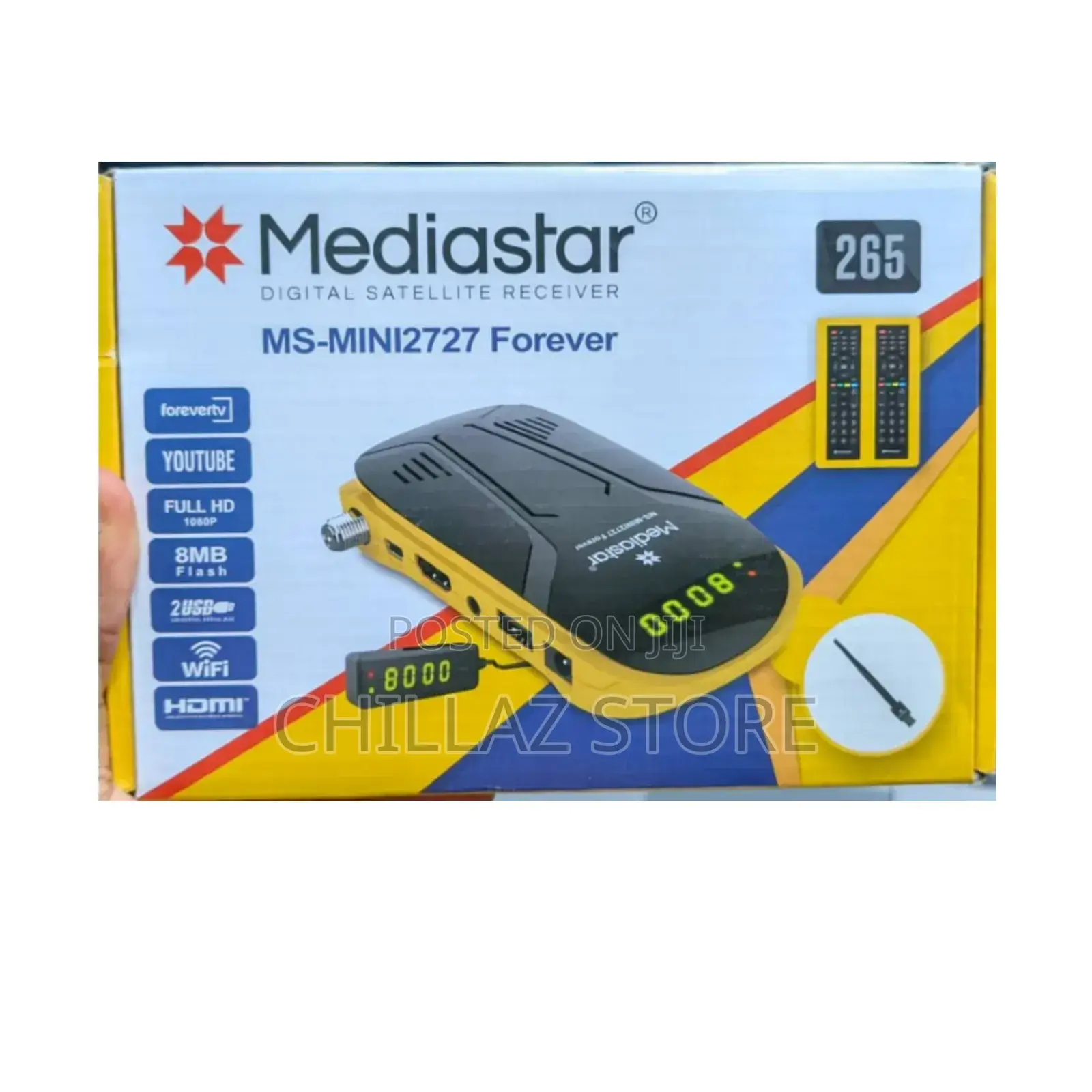 Media Star Forever Satelite Receiver.