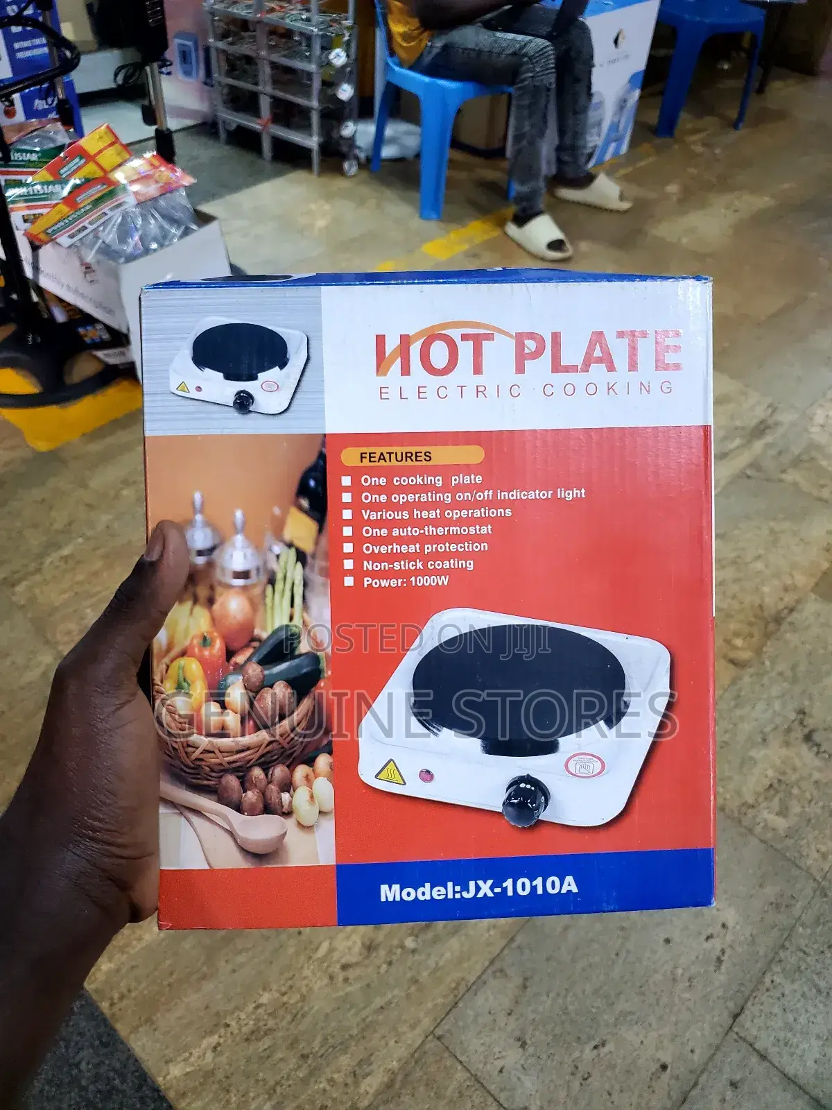 Hot Plate Single Solid.
