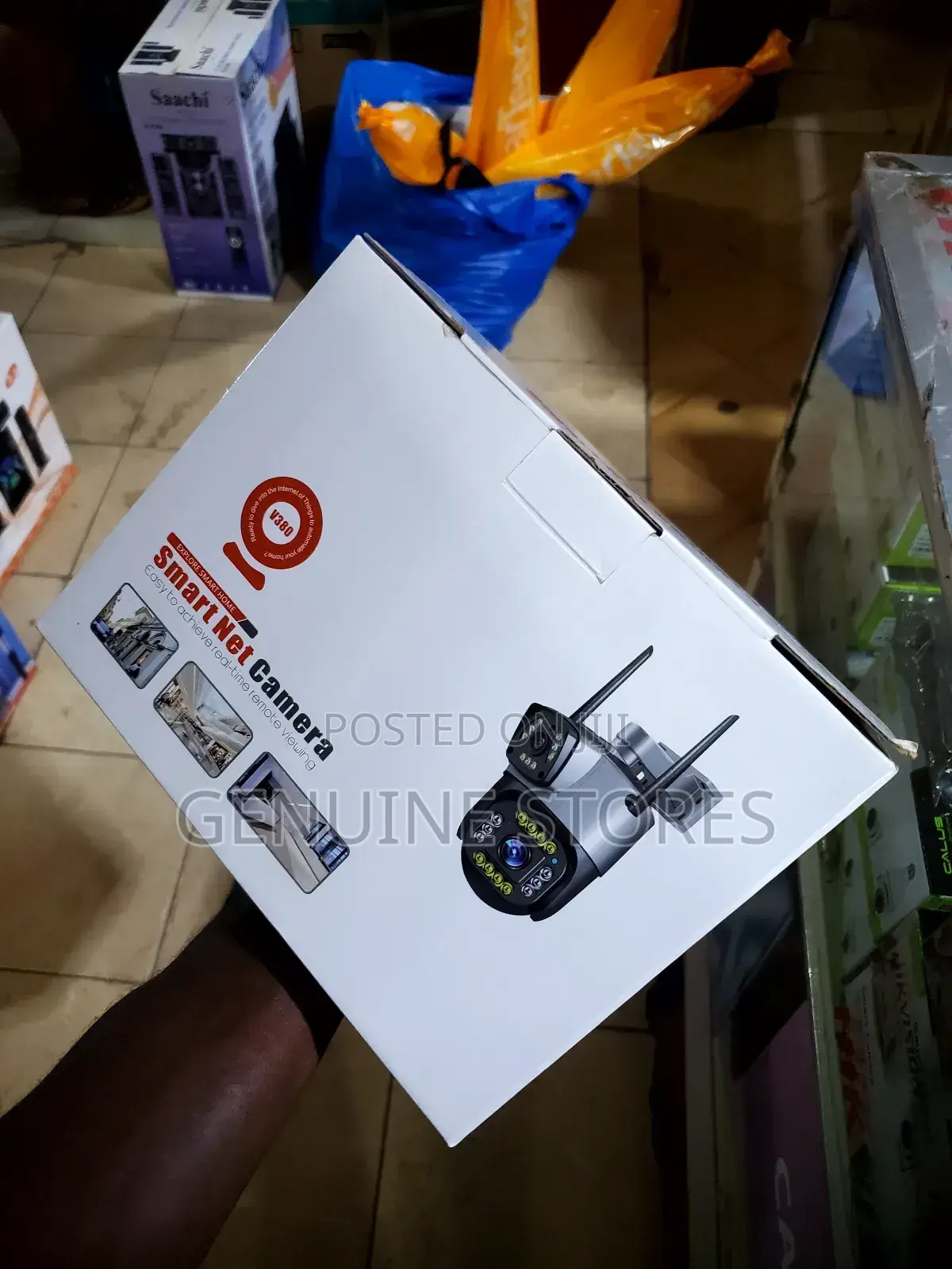 Smart Surveillance Camera for 4g Simcard.