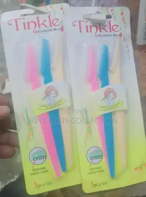 3 Pc Tinkle Eyebrows Razor