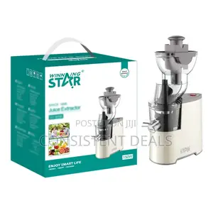 Winning Star Powerful Fruits Juicer With Sharp Blades