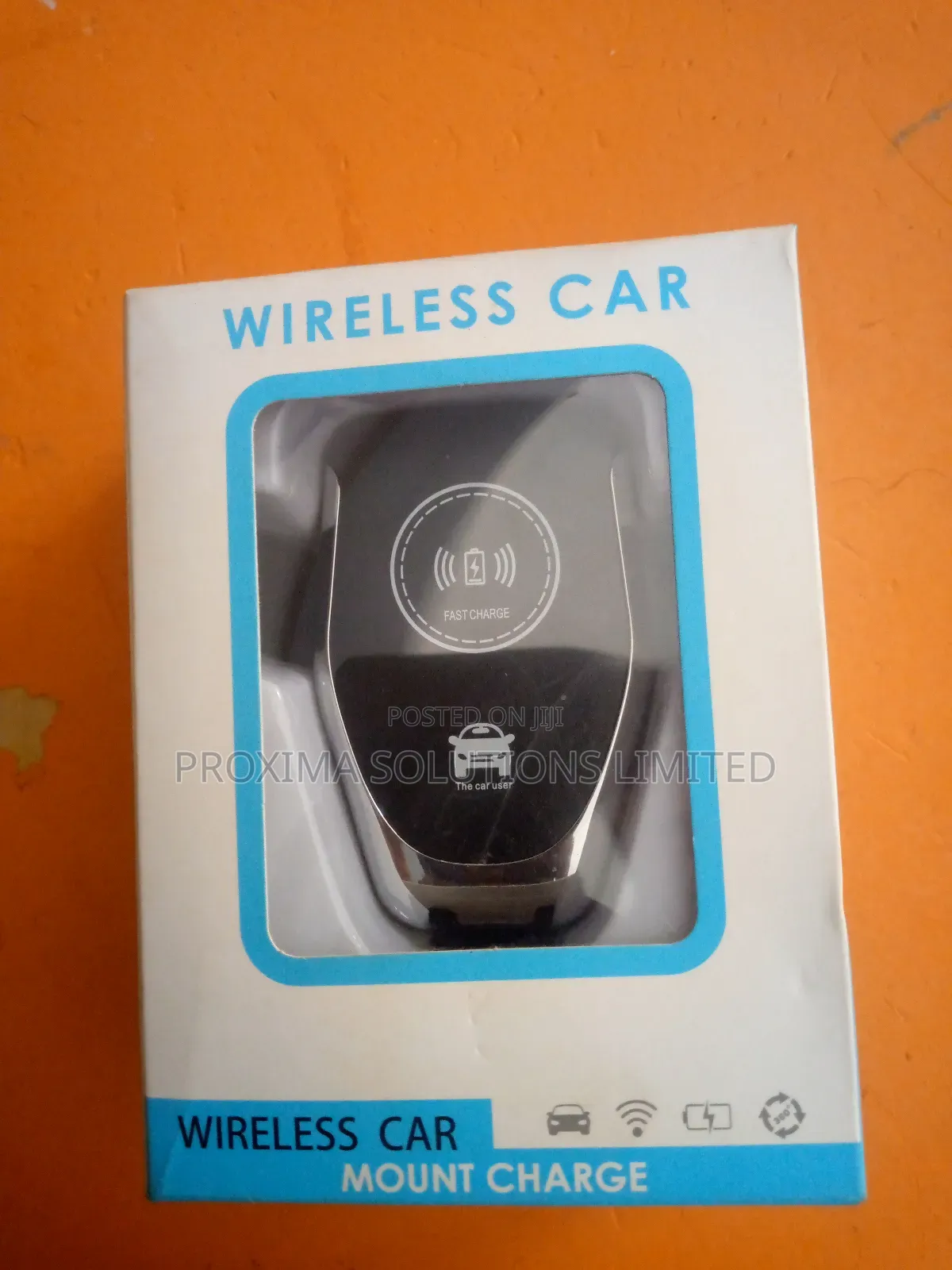 Wireless Car Charger Mount – Fast Charging Secure Grip