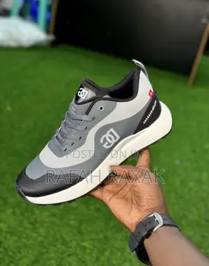 Original Grey/Black Dolce Gabbana Luxury Fashion Sneaker