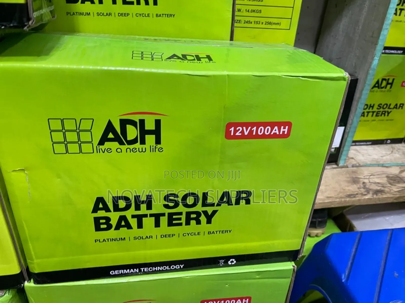 100ah Adh German Technology Solar Battery HKMN