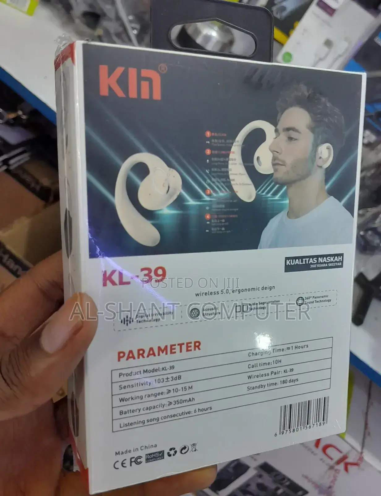 Wireless Earphones/Kia Kl-39 Earphones