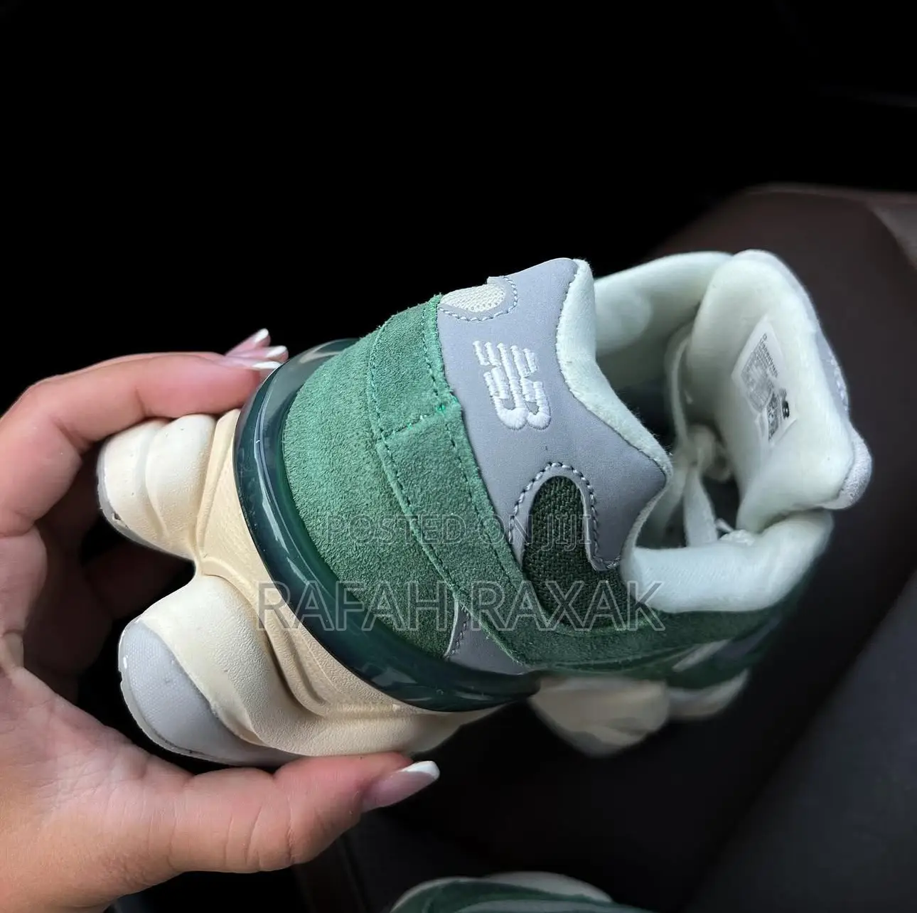 Original Olive Green New Balance 9060 Sneakers