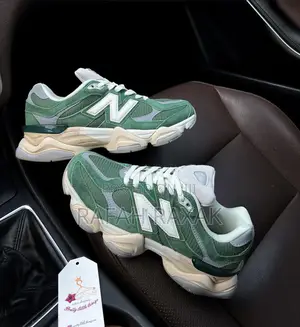 Original Olive Green New Balance 9060 Sneakers